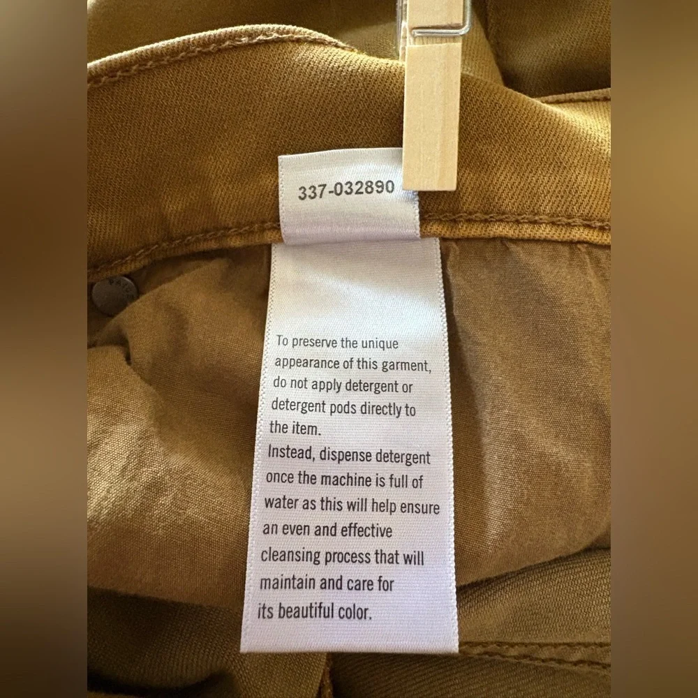 Paige Lennox Slim Transcend Women’s Jeans-Size: 31-Color: Gold-Preowned - Picture 9 of 12